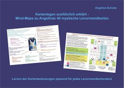 Kartenlegen ausfürhlich erklärt - Mind-Maps zu Angelinas 40 mystische Lenormandkarten - Schulze, Angelina