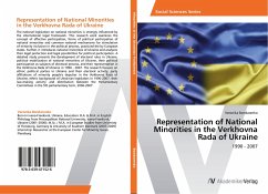 Representation of National Minorities in the Verkhovna Rada of Ukraine - Bondarenko, Veronika