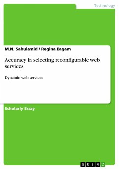 Accuracy in selecting reconfigurable web services - Sahulamid, M. N.;Bagam, Regina