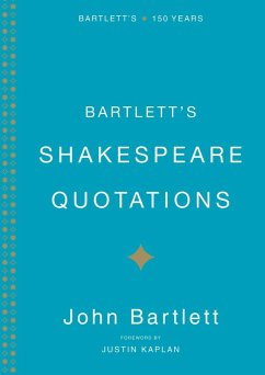Cover Bartlett's Shakespeare Quotations (eBook, ePUB)