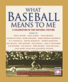 What Baseball Means to Me (eBook, ePUB)