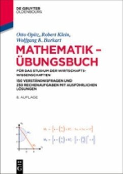 Mathematik-Übungsbuch - Opitz, Otto;Klein, Robert;Burkart, Wolfgang R.