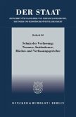 Schutz der Verfassung: Normen, Institutionen, Höchst- und Verfassungsgerichte.