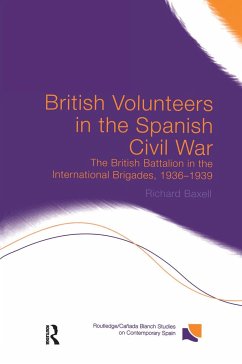 British Volunteers in the Spanish Civil War - Baxell, Richard