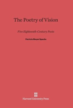 The Poetry of Vision - Spacks, Patricia Meyer