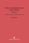 Allen, B. Sprague: Tides in English Taste (1619-1800). Volume 2