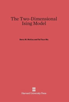 The Two-Dimensional Ising Model - McCoy, Barry M.; Wu, Tai Tsun