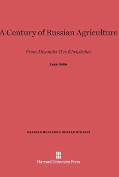 Cover A Century of Russian Agriculture