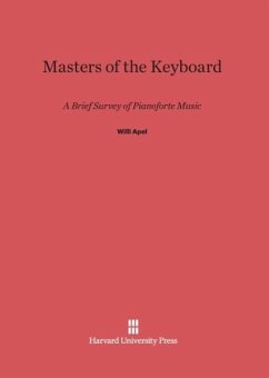 Masters of the Keyboard - Apel, Willi