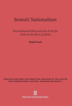 Somali Nationalism - Touval, Saadia