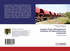 Supply Chain Management Practices Of Manufacturing Industries