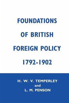 Cover Foundation of British Foreign Policy