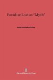 Paradise Lost as "Myth"