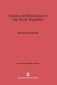 Essays on Education in the Early Republic