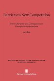 Barriers to New Competition