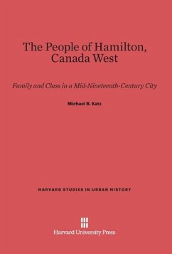 Cover The People of Hamilton, Canada West
