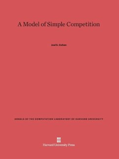 A Model of Simple Competition - Cohen, Joel E.