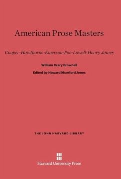 American Prose Masters - Brownell, William Crary