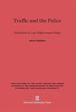 Traffic and the Police - Gardiner, John A.