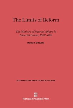 The Limits of Reform - Orlovsky, Daniel T.