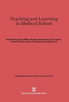 Teaching and Learning in Medical School