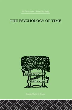 Cover The Psychology of Time