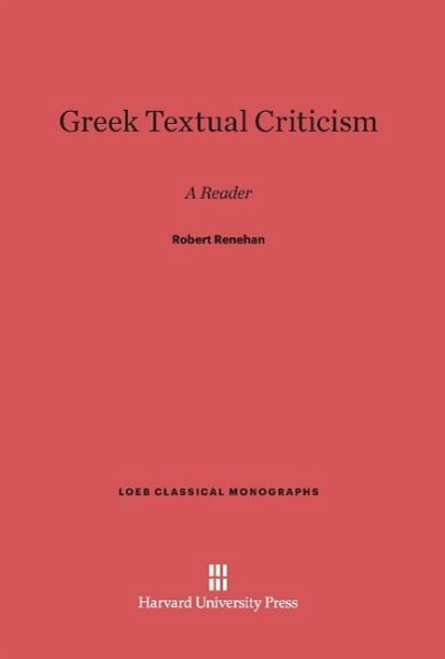 Greek Textual Criticism
