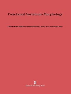 Cover Functional Vertebrate Morphology