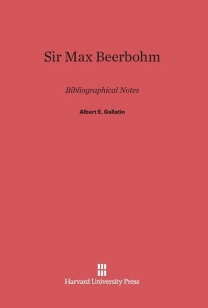 Sir Max Beerbohm