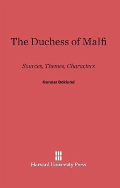 The Duchess of Malfi - Boklund, Gunnar