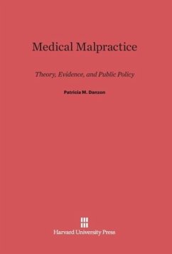 Medical Malpractice - Danzon, Patricia M.