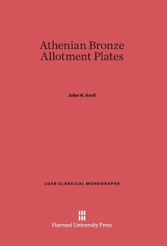 Cover Athenian Bronze Allotment Plates