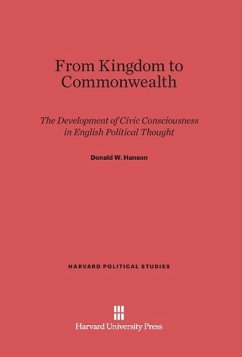 From Kingdom to Commonwealth - Hanson, Donald W.