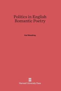 Cover Politics in English Romantic Poetry