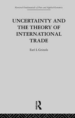 Uncertainty and the Theory of International Trade - Grinols, E.