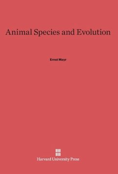 Animal Species and Evolution - Mayr, Ernst