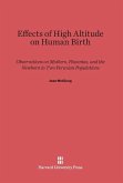 Effects of High Altitude on Human Birth