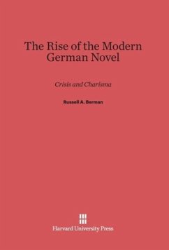 Cover The Rise of the Modern German Novel