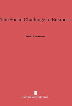 Cover The Social Challenge to Business