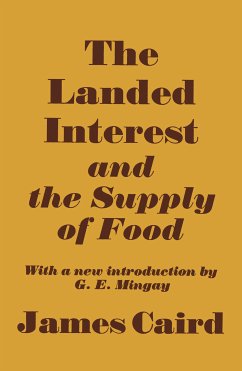 Cover Landed Interest and the Supply of Food