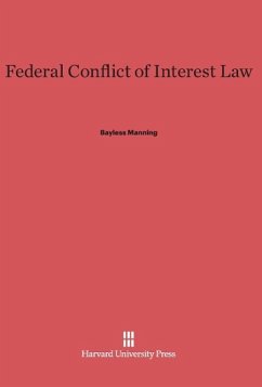 Federal Conflict of Interest Law - Manning, Bayless