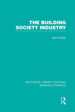Cover Building Society Industry (RLE Banking & Finance)
