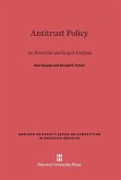 Antitrust Policy