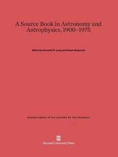 A Source Book in Astronomy and Astrophysics, 1900-1975