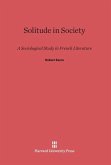 Solitude in Society