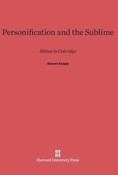 Personification and the Sublime - Knapp, Steven