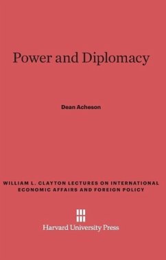 Power and Diplomacy - Acheson, Dean