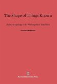 The Shape of Things Known