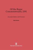 Of the Russe Commonwealth, 1591