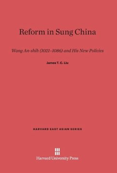 Reform in Sung China - Liu, James T. C.